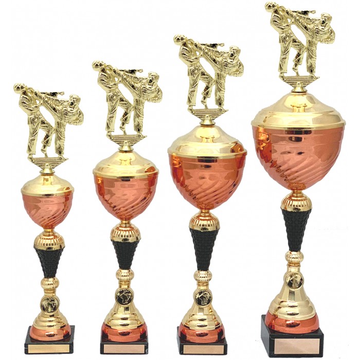 SIDE KICK METAL TROPHY  - AVAILABLE IN 4 SIZES